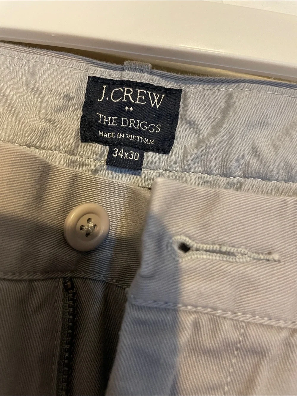 J. Crew Men's Taupe/Gray Chino Pants